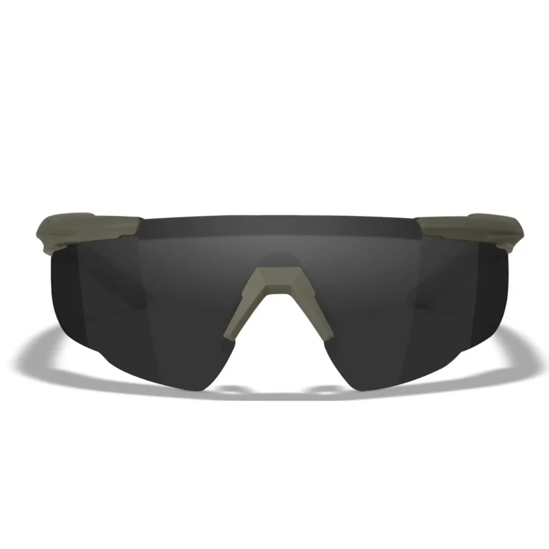 Saber Advanced Smoke/Clear/Rust Matte OD Green Frame 3 Lens set Protective Eyewear - Image 2