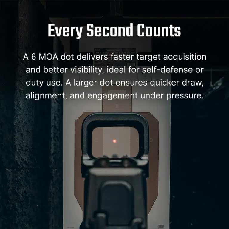 Olight Osight K 6 MOA Red Dot Sight with RMSc Footprint - Image 4